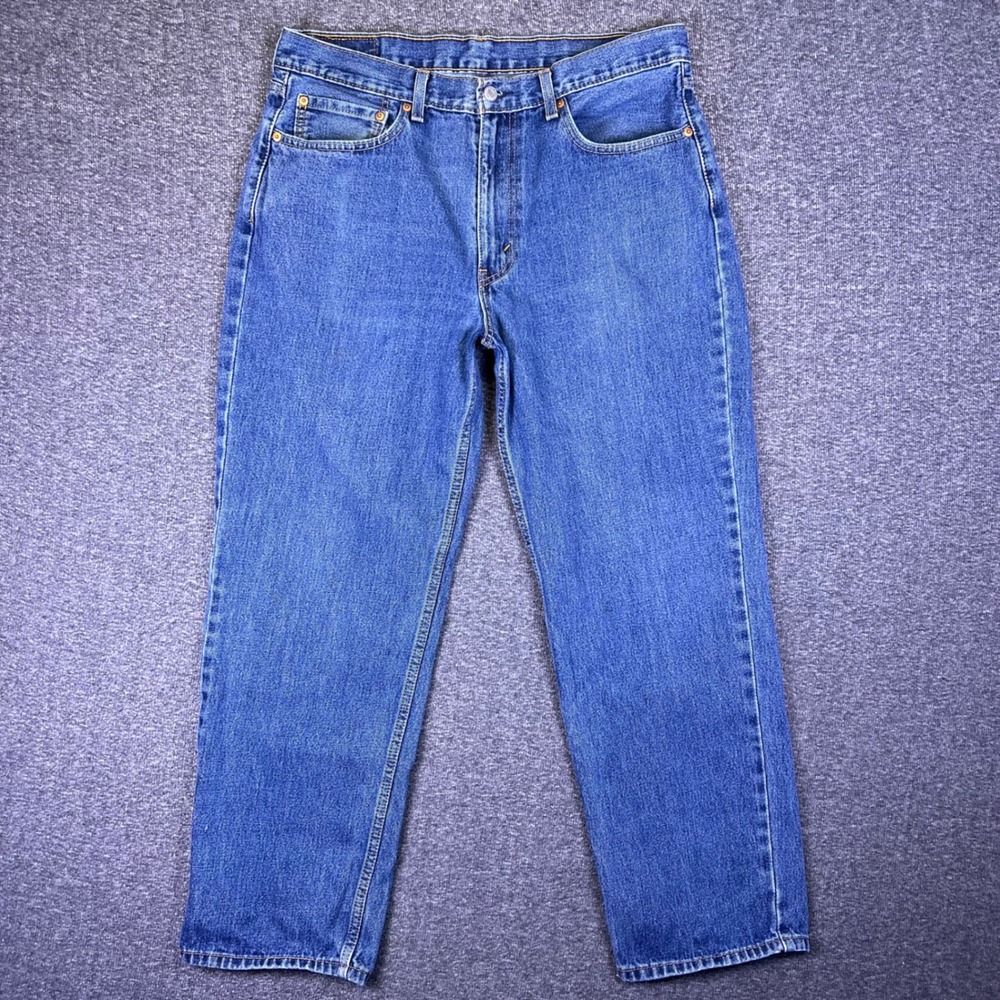 Levis 550‎ Jeans Mens 36x30 Relaxed Fit Tapered Leg Denim Classic Casual